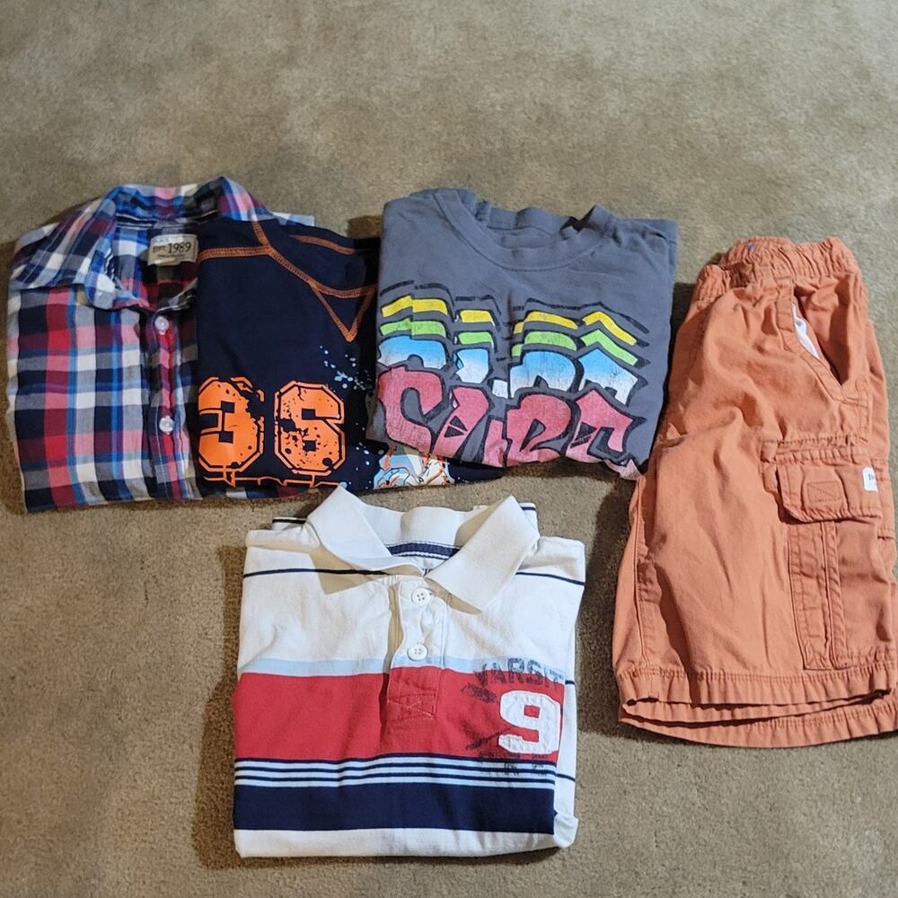 Lot of 5 Boys size 7/8 Children's Place Clothing